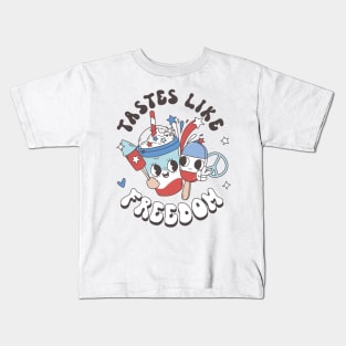 Tastes Like Freedom Kids T-Shirt